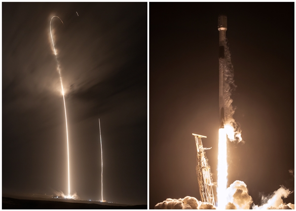 SpaceX猎鹰9号成功执行“运输者13号”任务：创下两项航天里程碑