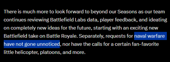 EA暗示《战地6》加入海战!内容量史上最大