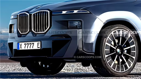 首推iX7纯电版!宝马新一代X7曝光:燃油、纯电双线杀 最快明年亮相