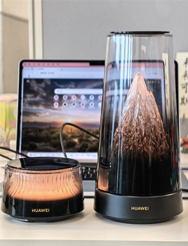 华为最美高端路由!华为路由X3 Pro日照金山真机高清实拍:像艺术品