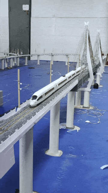 大学生打造微缩高铁模型：完整复刻 已成为教材